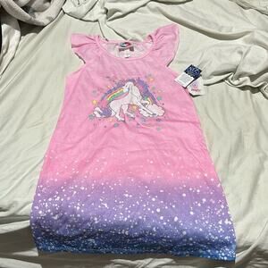 B magical 8 unicorn a line nightgown flame retardant nwt